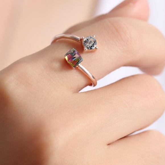 Ring - Ring of Rainbows & Gold Adjustable - Picture 7 of 8